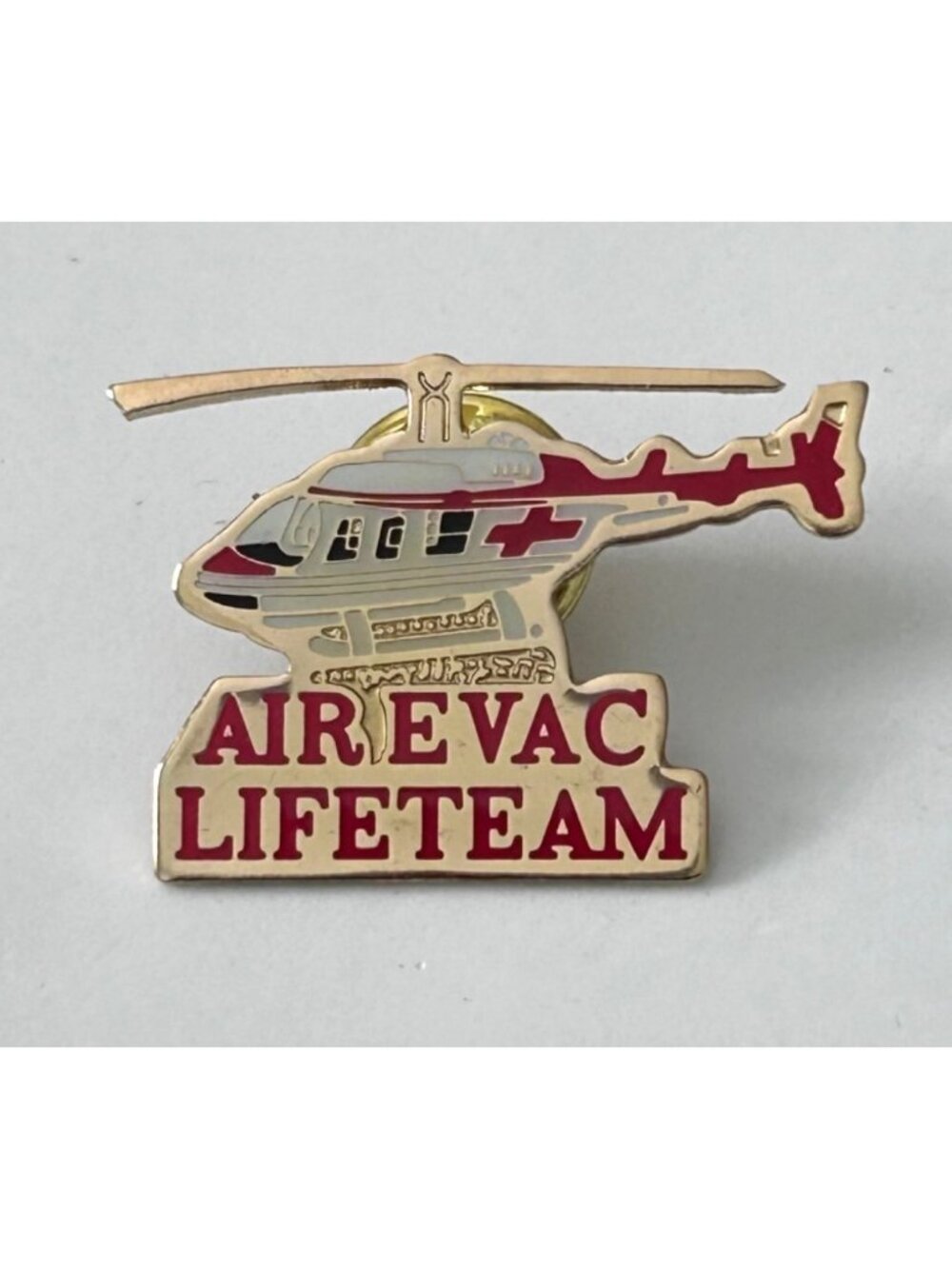 Air Evac Lifeteam Helicopter Nurse Doctor Pin Enamel Lapel Badge